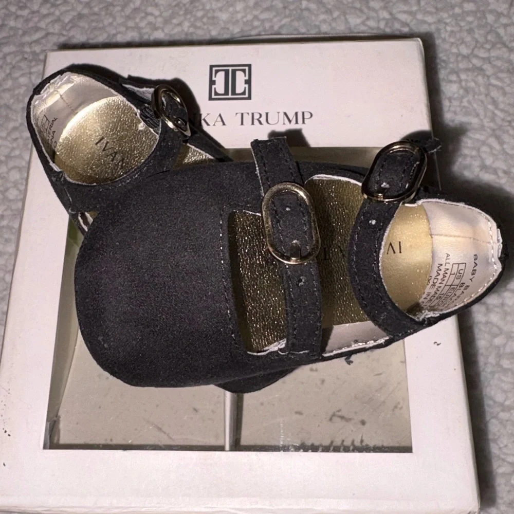 Ivanka Trump Baby Baroness shoes size 1 six weeks to three months NEW WITH BOX